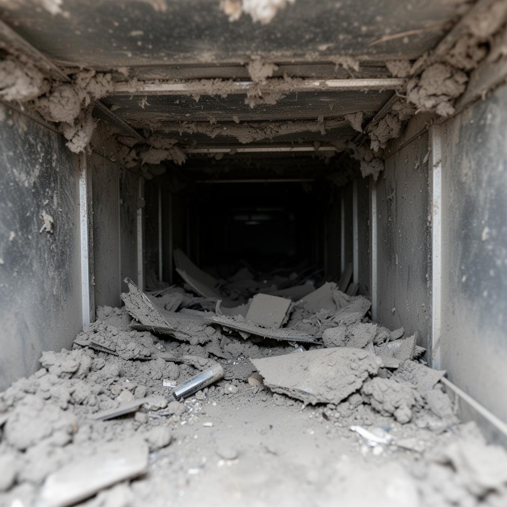 Duct Cleaning Service — before